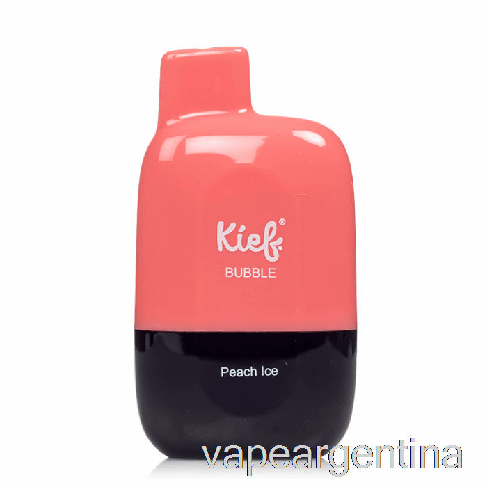 Xtra Kief Bubble 6500 Vape Desechable De Hielo Melocotón Descartable